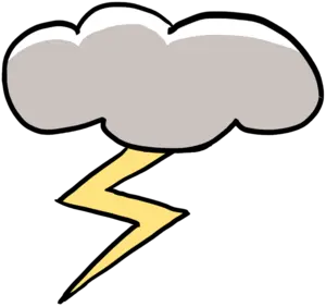 © Daniel Jennewein / RKW Kompetenzzentrum Projektmanagement Tools: Gewitterwolke mit Blitz